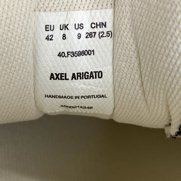 Axel Arigato Slow Runner Denim Sneakers - Picture 3 of 10